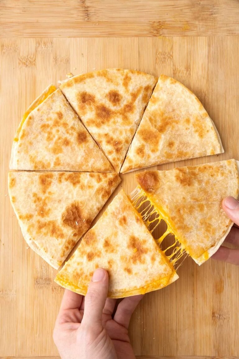 Easy Cheese Quesadilla